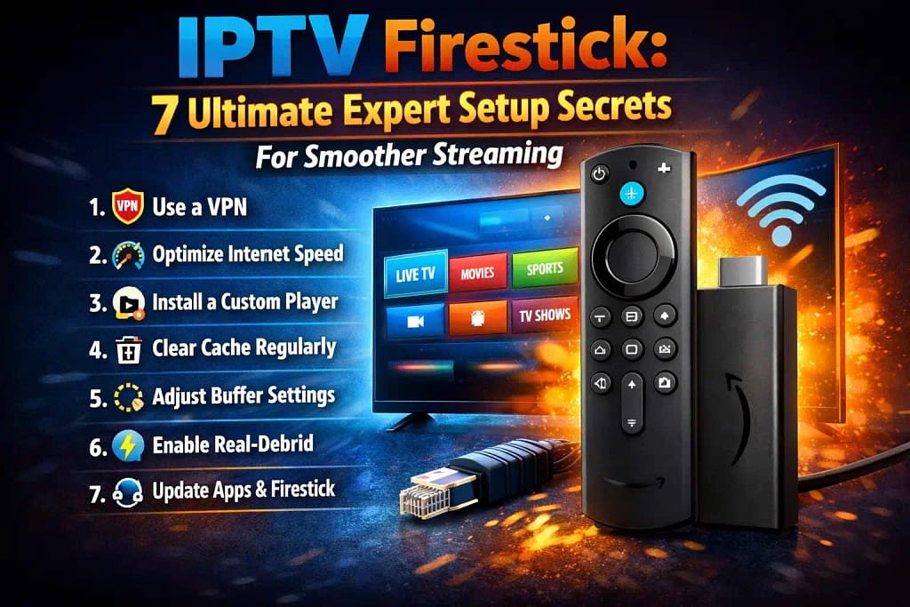 IPTV Firestick: 7 Ultimate Expert Setup Secrets For Smoother Streaming